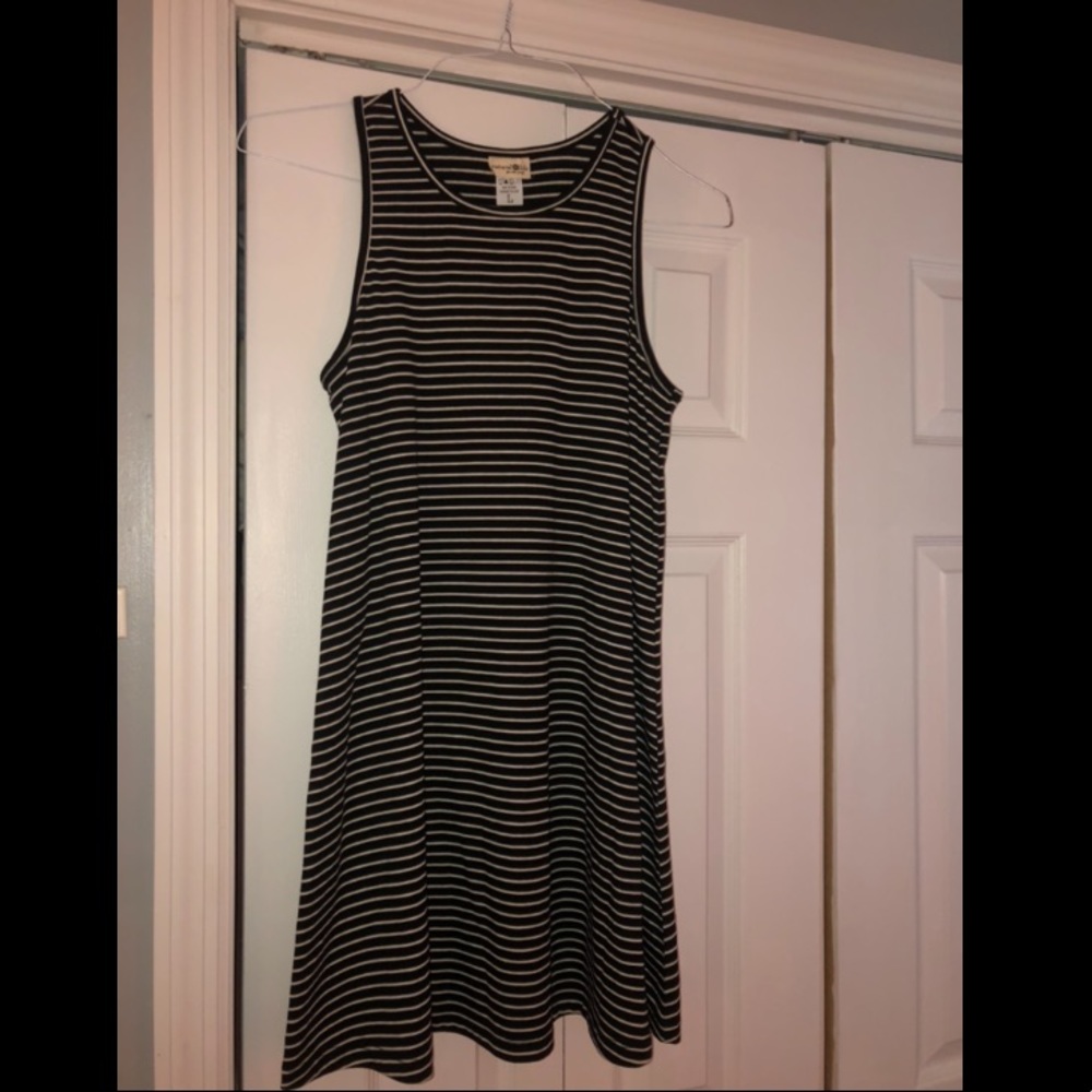 Natural Life black and white stripes dress